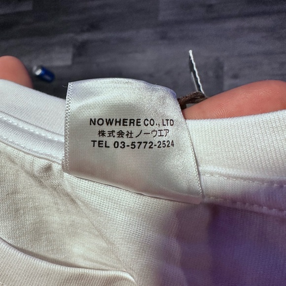 A BATHING APE WHITE CAMO T SHIRT - Picture 5 of 6